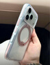 圖拉斯支點殼O3L【papi醬同款丨氣囊防摔】 適用蘋果17promax手機殼iphone16pro磁吸支架15防摔透明磨砂 【芭蕾粉】相機按鍵全包 iPhone17ProMax 曬單實拍圖