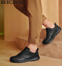 斯凱奇（Skechers）男士皮鞋秋季商務(wù)男鞋高檔休閑鞋軟底通勤板鞋210835 曬單實(shí)拍圖