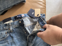Levi's?BLUETAB?【商場(chǎng)同款】25年秋冬新款男士牛仔褲501A5875 航海藍 34 (32) 曬單實(shí)拍圖