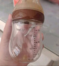 世喜新生兒防脹氣奶瓶3-7個(gè)月玻璃嬰兒仿母乳奶嘴240ml 曬單實(shí)拍圖