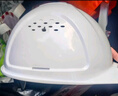 霍尼韋爾（Honeywell）安全帽 L99S HDPE 阻燃耐低溫 防砸抗沖擊建筑工地電力頭盔 黃色透氣1頂 曬單實(shí)拍圖