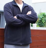 蕉下（beneunder）男士搖粒絨外套可雙面穿行政夾克軟殼沖鋒衣內(nèi)膽PM129黑-黑L 曬單實(shí)拍圖