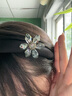 Royal sasa皇家莎莎頭飾高級感仿水晶發(fā)箍輕奢頭箍發(fā)卡增高顱頂花朵壓發(fā)飾品 曬單實(shí)拍圖