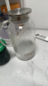 青蘋果耐熱冷水壺1.95升 可加熱茶水分離圍爐煮茶壺 大容量玻璃涼水壺  曬單實拍圖