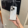 愛(ài).在加【德國冰晶散熱】適用華為Pura70pro+手機殼新款p80pro羽紗玻璃保護套p70超薄鏡頭全包防摔p80高級 羽紗可可銀白 華為Pura 70 Pro+手機殼 曬單實(shí)拍圖