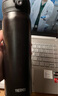 膳魔師（THERMOS）保溫杯500ml男女士?jì)和訉W(xué)生生日禮物JNL-502黑色 曬單實(shí)拍圖