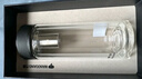 萬象（WANXIANG）雙層玻璃杯經典皮紋V20RL商務辦公禮盒泡茶杯370ML大容量家用水杯 曬單實拍圖