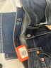 Levi's李維斯25年秋冬新款冬暖系列男士美式 505標準直筒牛仔褲 中藍色 34 (32) 曬單實(shí)拍圖