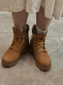 添柏嵐（Timberland）官方踢不爛女鞋黃靴厚底增高休閑偏小|A5VPZ A5VPZW/小麥色 39 曬單實拍圖