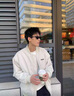吉普羽絨服男2025新款飛行夾克羽絨服男款加厚冬季情侶輕薄外套男 淺卡其 XL （140-160） 曬單實(shí)拍圖