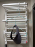 舒格爾 908B電熱毛巾架整機加熱烘干收納碳纖維加熱防腐防銹智能恒溫 908B白色-左線(xiàn) 曬單實(shí)拍圖