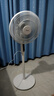 美的（Midea）電風(fēng)扇家用風(fēng)扇 落地扇 立式輕音節(jié)能強(qiáng)風(fēng)電扇 宿舍降溫循環(huán)柔風(fēng)自然風(fēng)桌面小風(fēng)扇 【遙控定時(shí)】SAC35BR 曬單實(shí)拍圖
