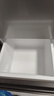 海爾（Haier）310升風(fēng)冷無(wú)霜三開(kāi)門(mén)多門(mén)家用小冰箱小型宿舍租房一級能效節能BCD-310WGHD3E7WV(銀) 曬單實(shí)拍圖