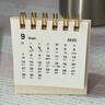 CLCEY2026/2025年新款mini迷你小日歷桌面擺件創(chuàng  )意卡通新年簡(jiǎn)約ins風(fēng)小臺歷 2025年白色-迷你小臺歷 曬單實(shí)拍圖