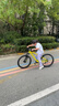 迪卡儂 山地變速青少年自行車(chē)學(xué)生男孩變速單車(chē)山地自行車(chē) 24寸7速檸檬風(fēng)暴 曬單實(shí)拍圖