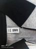 森馬（Semir）POLO衫女短款拼色插肩袖修身上衣小個子秋顯瘦套頭衫101524115003 曬單實拍圖