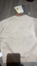 拉比過(guò)年喜慶兒童毛衣男童女童針織衫棉線(xiàn)圓領(lǐng)衣節慶2025秋冬裝0-6歲 杏色 80 cm 曬單實(shí)拍圖