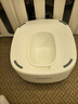 babyviva兒童馬桶坐便器男女寶寶坐便圈小孩專(zhuān)用座便器嬰兒便攜盆 【3合1】月影灰PU-軟墊+刷子 曬單實(shí)拍圖