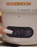 美的（Midea）迷你便攜式燒水杯折疊電熱水壺小容量恒溫壺316L不銹鋼旅行出差自動斷電學生泡面杯MK-SH07S105 曬單實拍圖