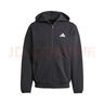 阿迪達斯 （adidas）男 運動(dòng)型格系列 M FI SL FZ 針織夾克 JI8768 黑色  L  曬單實(shí)拍圖