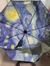 德國進(jìn)口品質(zhì)全自動(dòng)雨傘梵高星空女晴雨兩用加固折疊抗風(fēng)男遮陽太 全自動(dòng)-星空-圖內(nèi) 晴雨兩用 曬單實(shí)拍圖