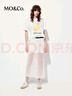 MO&Co.短袖T恤夏接觸瞬間涼感棉質(zhì)寬松水果印花MBE2TEET05 本白色 S /160 曬單實(shí)拍圖