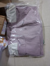 森馬（Semir）陳都靈|防護外套女中長(cháng)款寬松撞色秋裝戶(hù)外通勤夾克101524109001 曬單實(shí)拍圖