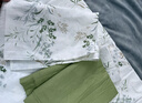 潔麗雅（Grace）100%純棉四件套新疆棉床上用品床單被套200*230cm1.5/1.8米床 曬單實拍圖