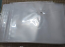 得力（deli）透明文件袋加厚文件夾檔案袋分類(lèi)按扣資料袋塑料防水A4學(xué)科袋學(xué)生科目袋收納試卷袋暗扣袋a4 加厚按扣款 20只/透明白 27008 曬單實(shí)拍圖