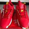 喬丹格蘭秋冬男鞋二棉休閑紅色本命年高幫鞋皮面運動(dòng)籃球鞋保暖加絨大棉鞋 XC52紅色皮面 41 曬單實(shí)拍圖