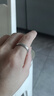 中國黃金星辰足銀戒指女士素圈戒子時(shí)尚女生生日禮物女友老婆結婚紀念日 星辰足銀戒指【品牌禮盒】-京速達 曬單實(shí)拍圖