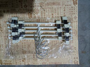 京尋無(wú)痕防滑褲架褲夾輕奢晾曬褲夾子裙夾可調(diào)節(jié)加粗掛衣架米 白10支 曬單實(shí)拍圖