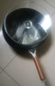 京嚴章丘炒鍋無(wú)涂層鐵鍋家用不粘炒菜鍋輕量平底煎鍋燃氣灶電磁爐專(zhuān)用 【大廚嚴選已開(kāi)鍋】帶蓋+鏟 30cm 三級窒化 三倍防銹 真鐵鍋 曬單實(shí)拍圖