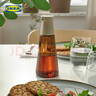 宜家（IKEA）HALVTOM哈弗通帶噴嘴瓶研磨瓶鹽和胡椒瓶廚房調(diào)味瓶 鹽和胡椒瓶12cm 曬單實(shí)拍圖