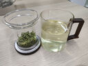 泥也茶杯玻璃泡綠茶杯茶水分離耐熱加厚帶過(guò)濾男士辦公個(gè)人專(zhuān)用高端 曬單實(shí)拍圖