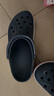 卡駱馳crocs七夕情人節(jié)禮物洞洞鞋貝雅卡駱班輕便耐磨一腳蹬休閑鞋|205089 深藍(lán)/辣椒紅-4CC 41 /42(260mm) 曬單實(shí)拍圖