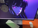 名航27英寸2k原生180hz FastIPS京東方NF0電競260HZ顯示器FastIPS快速液晶1ms疾速240HZ顯示屏旋轉升降 27寸/2k/180Hz/超薄款固定底座 曬單實(shí)拍圖