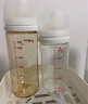 貝親（Pigeon）PPSU寬口徑雙把手奶瓶330ml LL號(hào)奶嘴 9個(gè)月+ AA271 曬單實(shí)拍圖