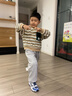 FILA斐樂(lè )兒童童鞋跑步鞋2025年冬季男女童小童運動(dòng)鞋子貓爪 曬單實(shí)拍圖