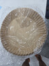 空氣炸鍋專用紙盤家用吸油紙墊食物烤箱烘焙硅油紙錫紙燒烤工具盤 空氣炸鍋紙100只裝 曬單實(shí)拍圖