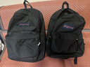 JANSPORT杰斯伯雙肩包男背書(shū)包女學(xué)生校園電腦包 47LW008 爵士黑 曬單實(shí)拍圖