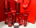 玉蘭油（OLAY）大紅瓶水乳液保濕抗皺緊致抗衰老化妝品護膚品套裝禮盒中秋禮品女 曬單實拍圖
