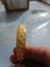 創(chuàng  )緣 鍍沙金手鐲女寬面仿金滿(mǎn)天星鐲子可調節鍍金手飾推拉款金色首飾品 曬單實(shí)拍圖