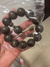 梵心閣金絲楠手串滿(mǎn)波紋陰沉木佛珠老綠料小葉楨楠沉香級烏木文玩送禮 滿(mǎn)水波20mm*13顆 曬單實(shí)拍圖