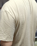 創(chuàng  )冰清棉短袖T恤男士夏季簡(jiǎn)約百搭韓版潮流體恤寬松大碼運動(dòng)休閑上衣 卡其64短袖棉 2XL 【建議135-150斤】 曬單實(shí)拍圖