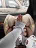 袋鼠爸爸兒童安全座椅0-12歲360度旋轉(zhuǎn)新生兒車載汽車座椅星途系列星途pro 星途pro流沙金 曬單實(shí)拍圖