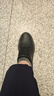 斯凱奇（Skechers）閃穿鞋男士商務(wù)鞋秋季薄款一腳蹬德比鞋軟底上班通勤休閑鞋205353 曬單實(shí)拍圖