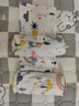 定型枕小米枕頭寶寶糾正防偏頭蕎麥幼兒糾正新生兒定頭型側睡專(zhuān)用 【抽拉款】小米填充-雨落彩虹 曬單實(shí)拍圖