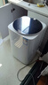 美的（Midea）迷你洗衣機 MB30VH36E 3KG嬰兒小型兒童內衣洗衣機 全自動(dòng)波輪 高溫煮洗 除菌除螨宿舍 以舊換新 曬單實(shí)拍圖