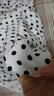 栢啟歆泳衣女連體復古波點(diǎn)露背純欲泡溫泉保守顯瘦遮肚性感2025夏新款 白色波點(diǎn)泳衣 均碼 （建議70-120斤） 曬單實(shí)拍圖